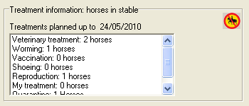 44-307 treatments in stable